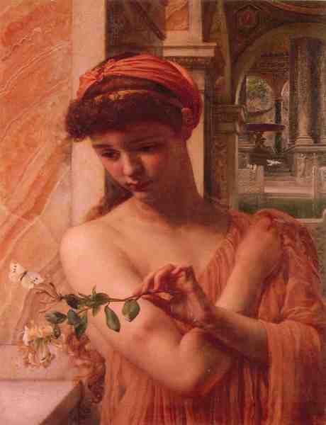 Poynter Sir Edward John Psyche In The Temple Amk A4 Photo Print