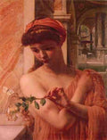 Poynter Sir Edward John Psyche In The Temple Amk A4 Photo Print
