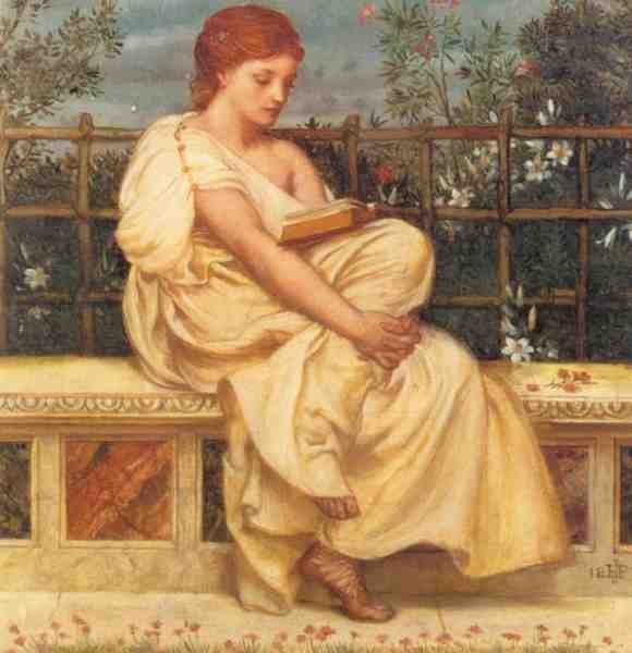 Poynter Sir Edward John Reading Amk A4 Photo Print