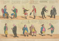 Practical Education Figures GB Cartoon Vintage Retro Advert Poster
