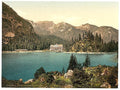 Pragser Wilsee  toward Sulden Tyrol Vintage A4 Photo Print