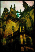 Prague Praha 248016 St. Vitus Cathedral A4 Limited Edition Watercolour Print