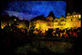 Prague Praha 248030 Old Town Square At Night A4 Limited Edition Watercolour Print