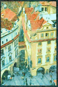 Prague Praha 248036 Above Prague A4 Limited Edition Watercolour Print