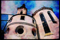 Prague Praha 248088 Strahov Monastery, Founded In 1140 A4 Limited Edition Watercolour Print