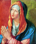 Praying Mary Durer A4 Photo Print
