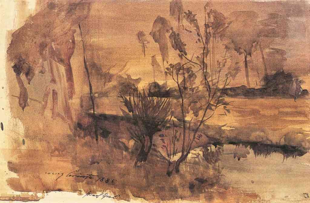 Prechtal Lovis Corinth Impressionism European A4 Photo Print