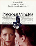 Precious Minutes Skincare Vintage Retro Advert Poster A4 Photo Print