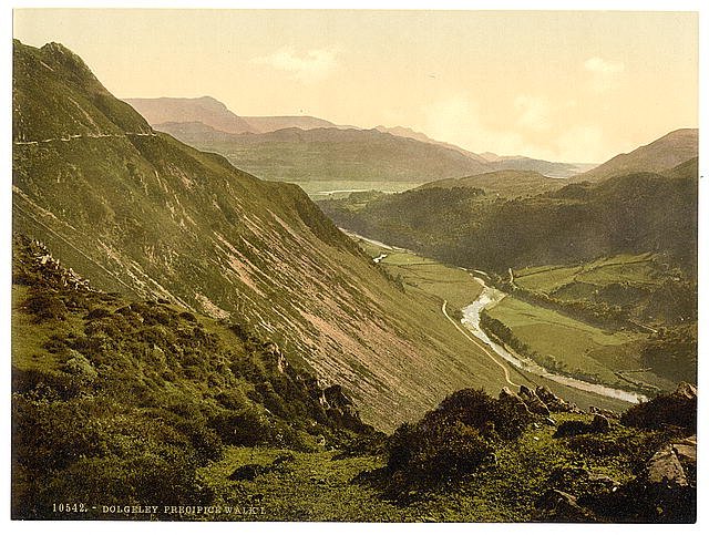 Precipice Walk Dolgelly ie Dolgellau II Wales Vintage A4 Photo Print