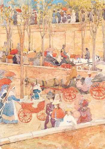 Prendergast Afternoon Pincian Hill  A4 Photo Print