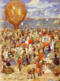 Prendergast Maurice B The Balloon  A4 Photo Print