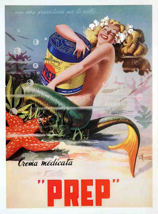 Prep Vintage Advert A4 Photo Print