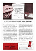 Prescription Blood Pressure Vintage Retro Advert Poster A4 Photo Print