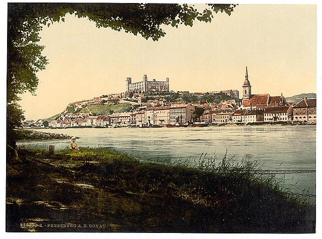 Pressburg Vintage A4 Photo Print