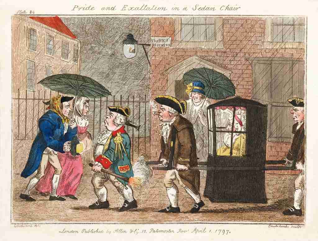 Pride 1797 Cartoon Joke 001 Vintage A4 Photo Print