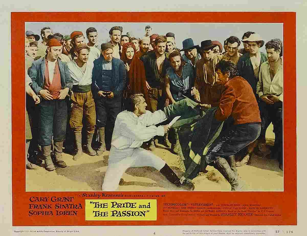 Pride and the Passion The 11  film star poster A4 Photo Print