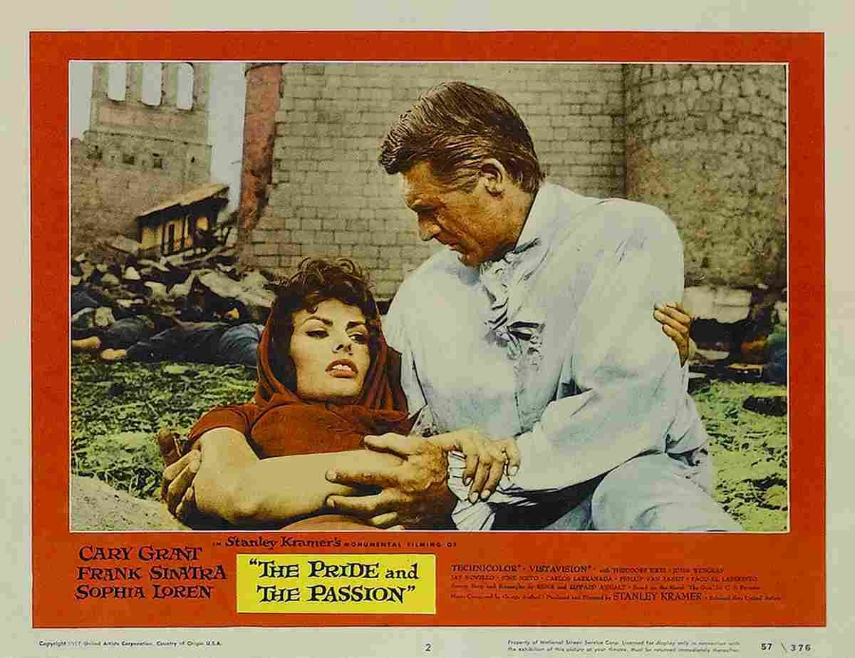 Pride and the Passion The 12  film star poster A4 Photo Print