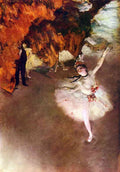 Prima Ballerina Degas Impressionism A4 Photo Print