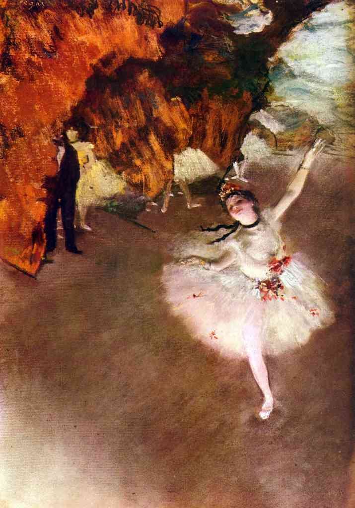Prima Ballerina Degas A4 Photo Print