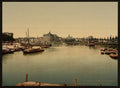 Prince Henrys quay Amsterdam Vintage A4 Photo Print