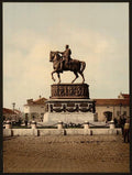 Prince Michaels monument Belgrade Vintage A4 Photo Print