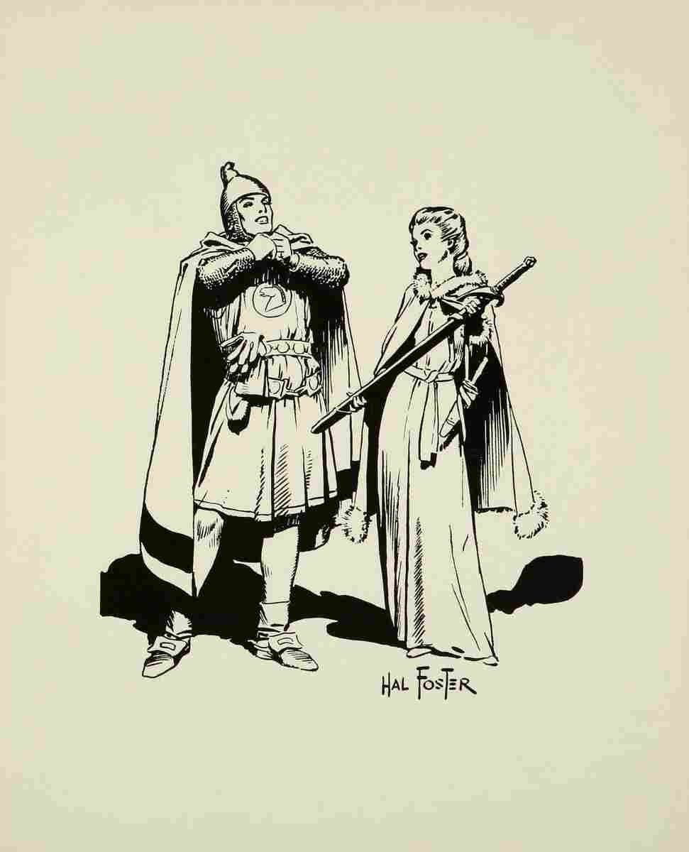 Prince Valiant 1954 15  film star poster A4 Photo Print
