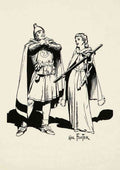 Prince Valiant 1954 15 Film A4 Photo Print