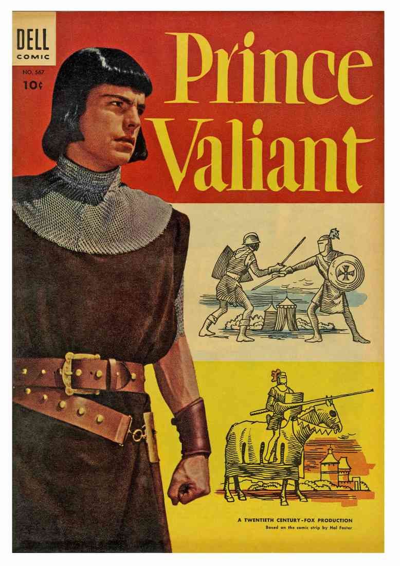 Prince Valiant 1954 20 Film A4 Photo Print