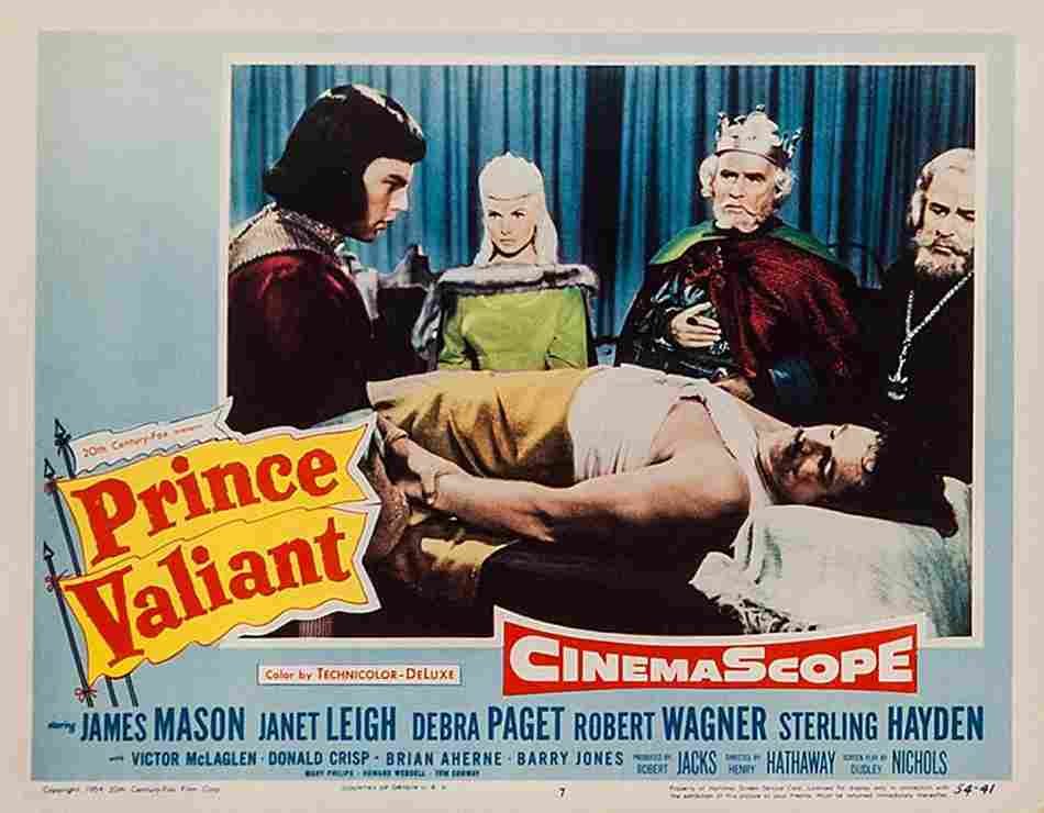 Prince Valiant 1954 23  film star poster A4 Photo Print