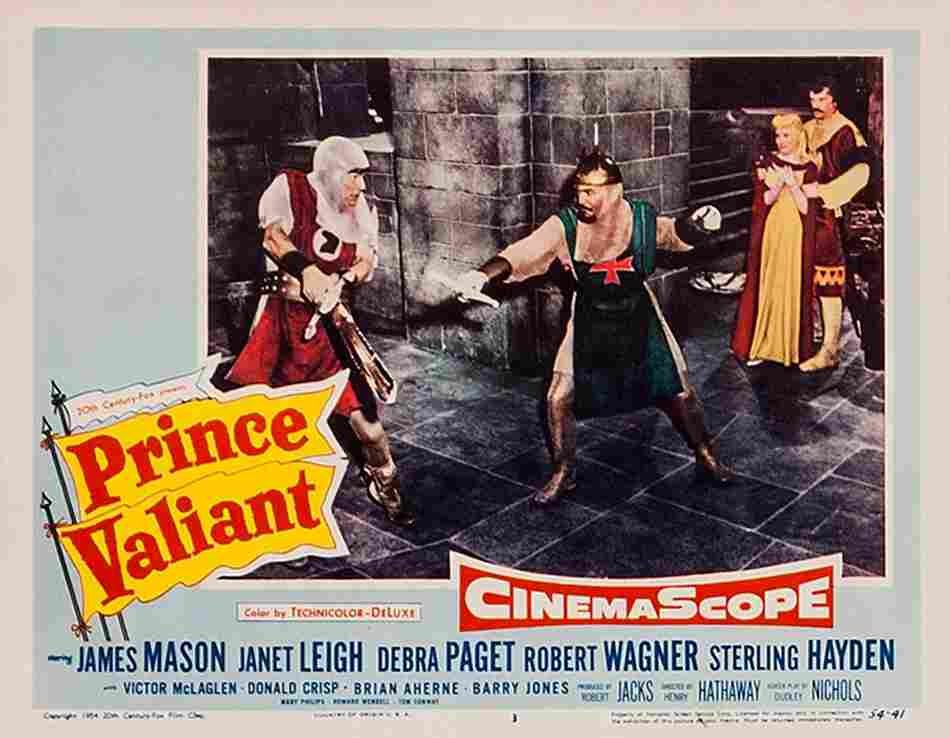 Prince Valiant 1954 24  film star poster A4 Photo Print