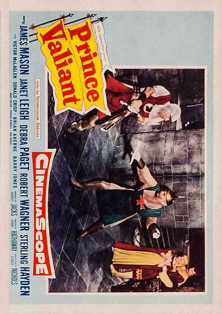 Prince Valiant 1954 24 Film A4 Photo Print