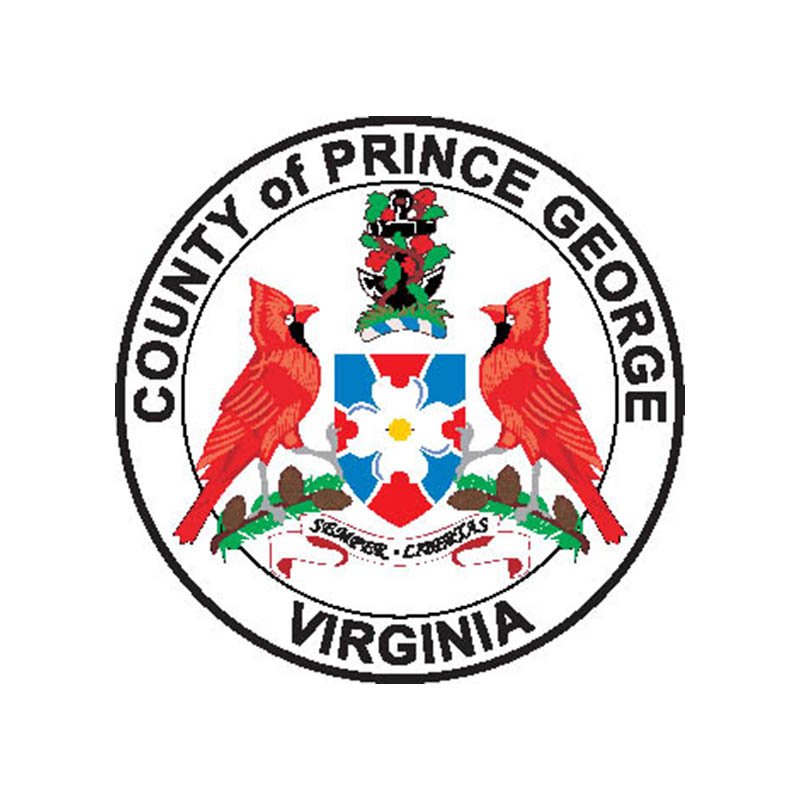 Princegeorge County Seal N6789 A4 Photo Print