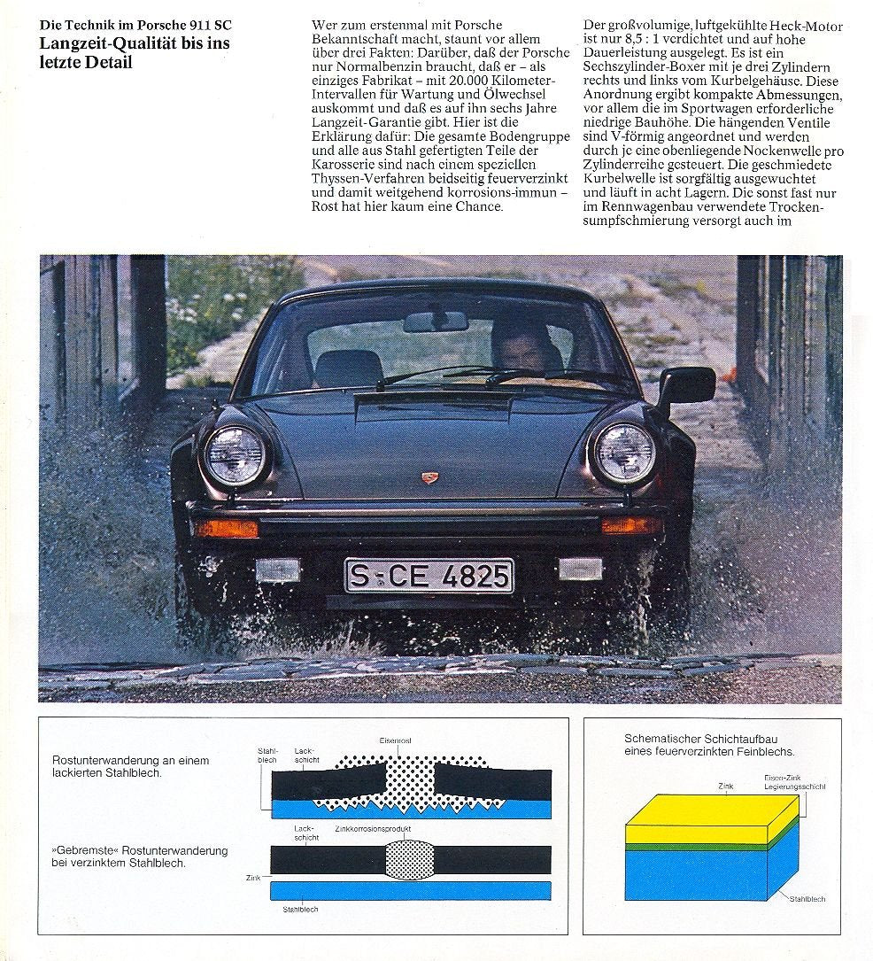 Print 1979 Porsche 911 SC Turbo 08 A4 Photo Print