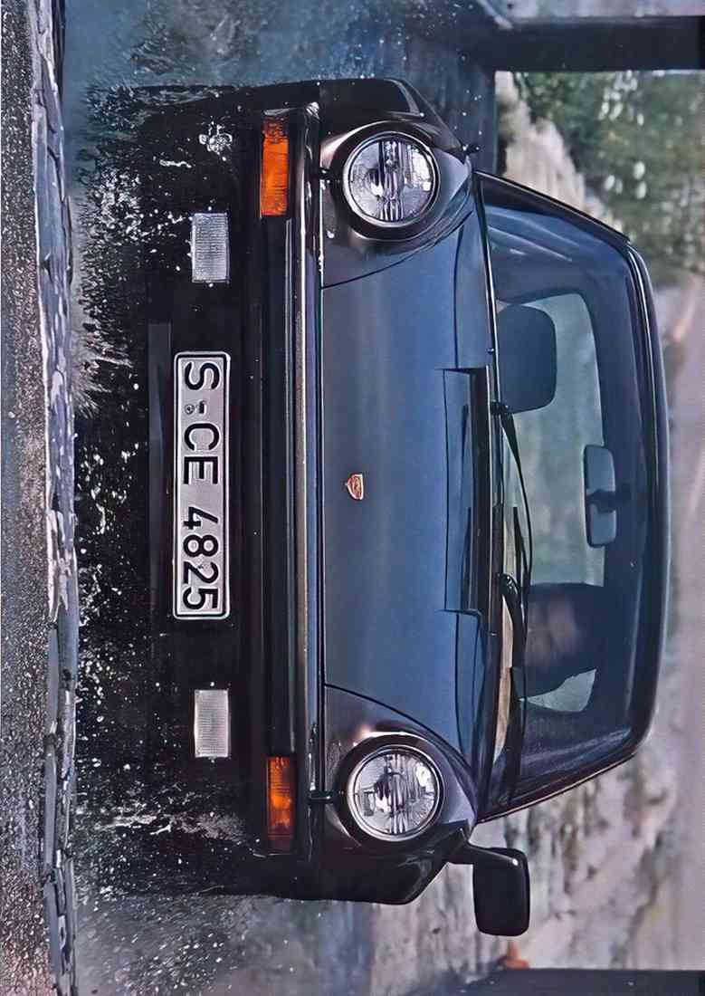 Print 1979 Porsche 911 SC Turbo 08 CROP A4 Photo Print