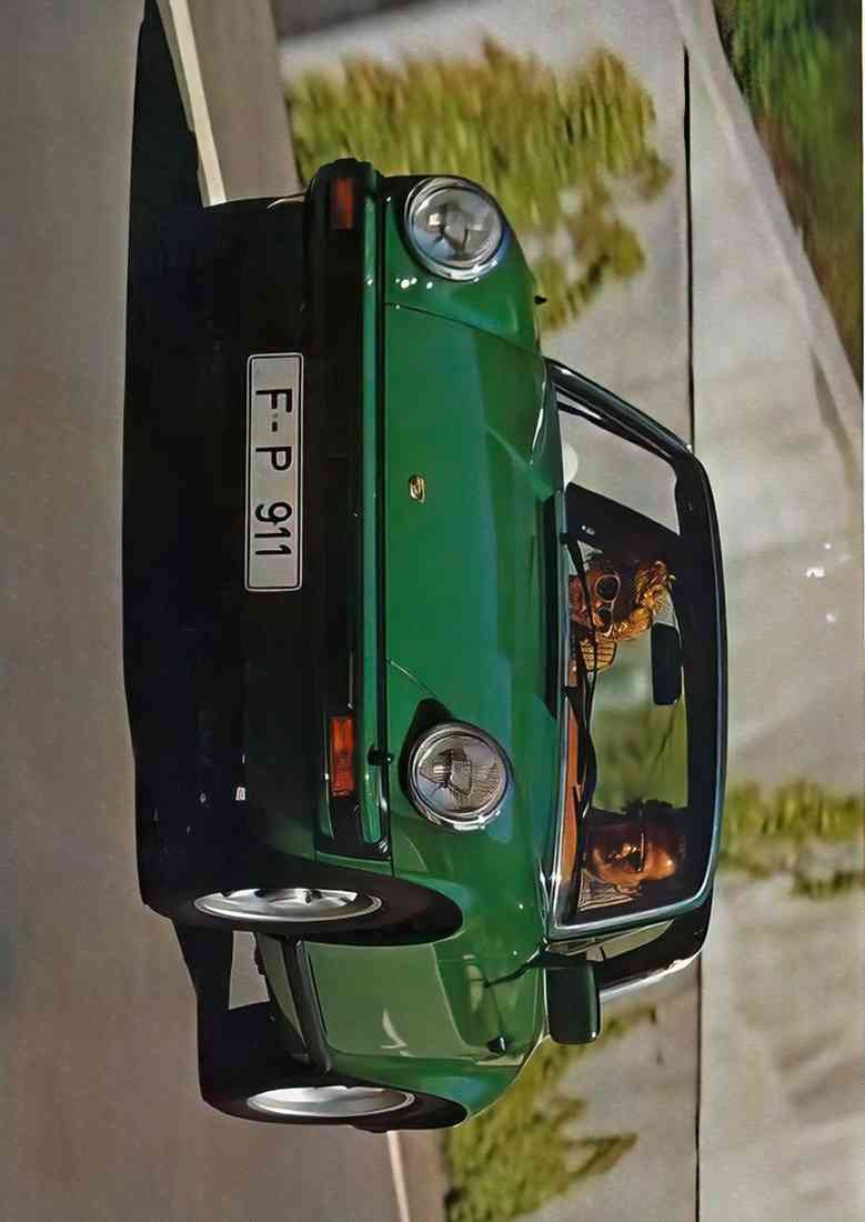 Print 1979 Porsche 911 SC Turbo 20 CROP A4 Photo Print