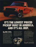 Print Jeep Comanche A4 Photo Print