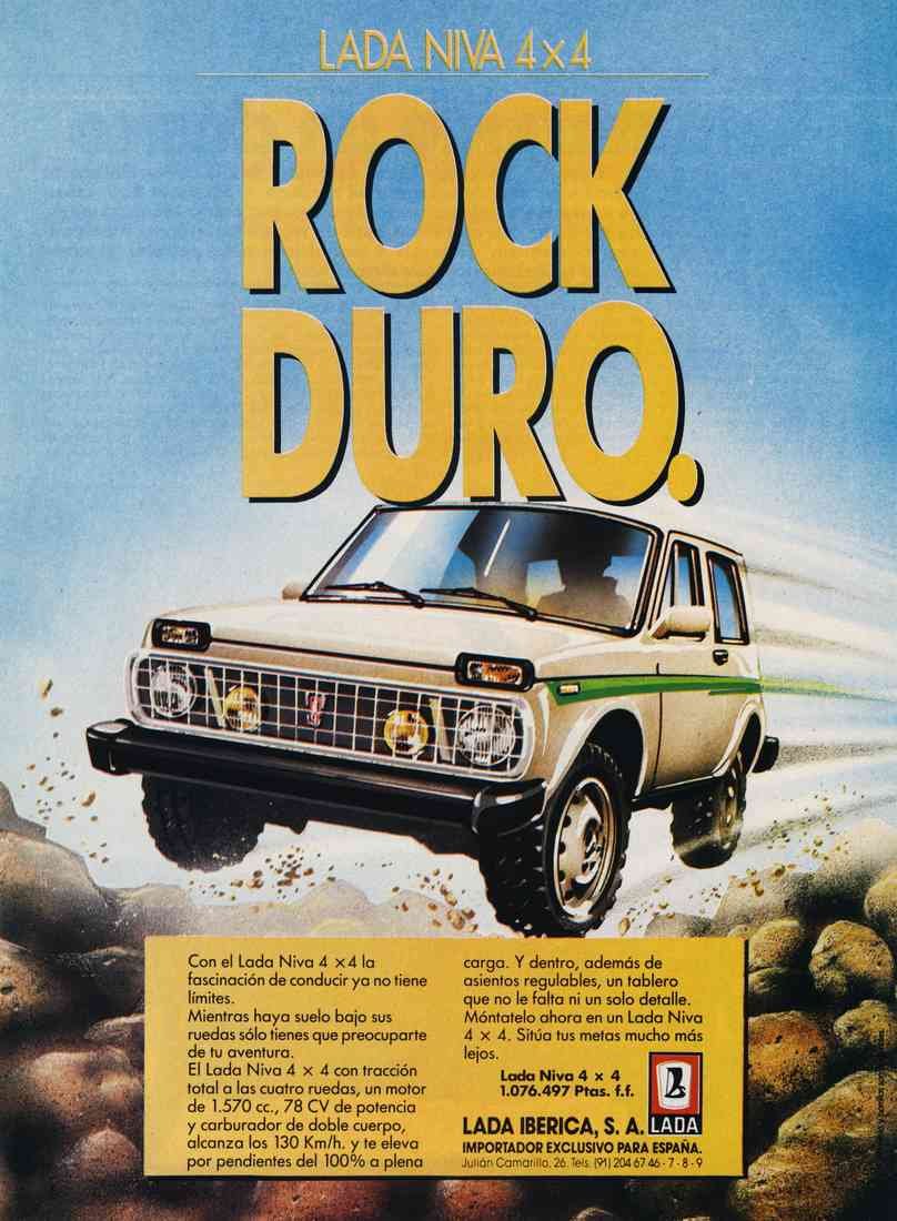 Print Lada Niva A4 Photo Print