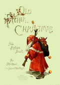 Print Mack Lizzie nee Lawson Old Father Christmas 1888 Father Christmas cover A4 Photo Print