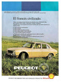 Print Peugeot 504 civilizado A4 Photo Print