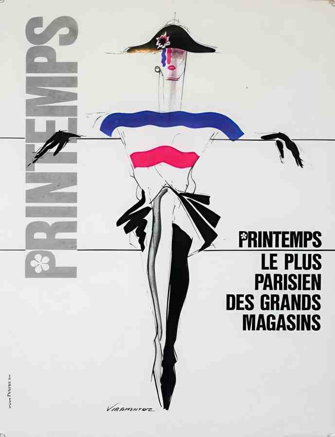 PrintempsVira Vintage Advert A4 Photo Print