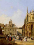 Pritchett Edward A View Of St Marks Square A4 Photo Print