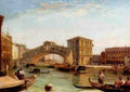 Pritchett Edward Ponto Di Rialto Canal Grande A4 Photo Print