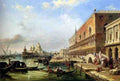 Pritchett Edward The Bacino Venice Looking Towards The Grand Canal A4 Photo Print