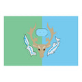 Priuralsky Rayon Flag N698 A4 Photo Print