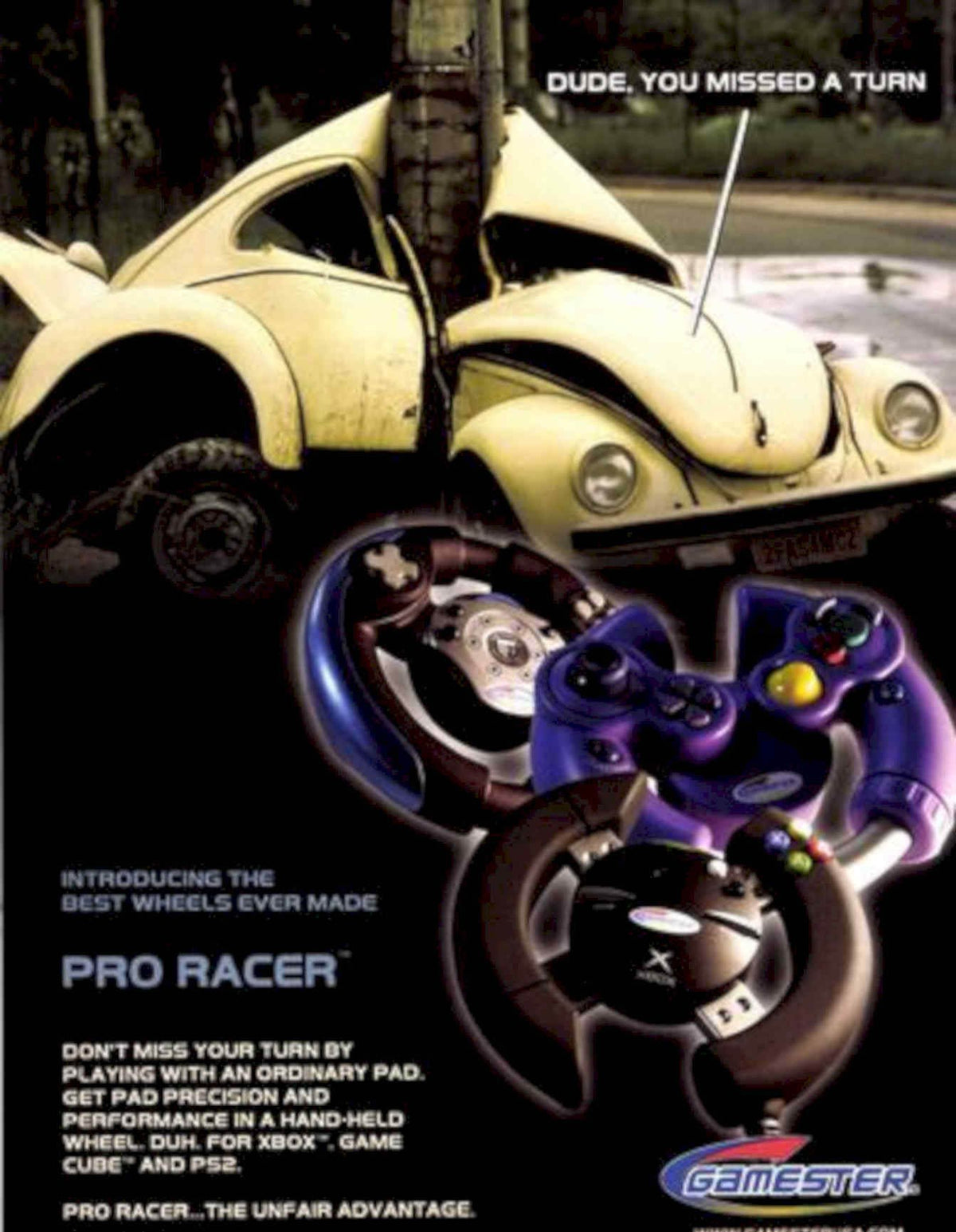 Pro Racer Beetle Vintage Retro Advert Poster A4 Photo Print