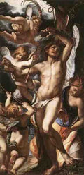 Procaccini Giulio Cesare St Sebastian Tended By Angels 5 A4 Photo Print