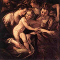 Procaccini Giulio Cesare The Mystic Marriage Of St Catherine 5 A4 Photo Print