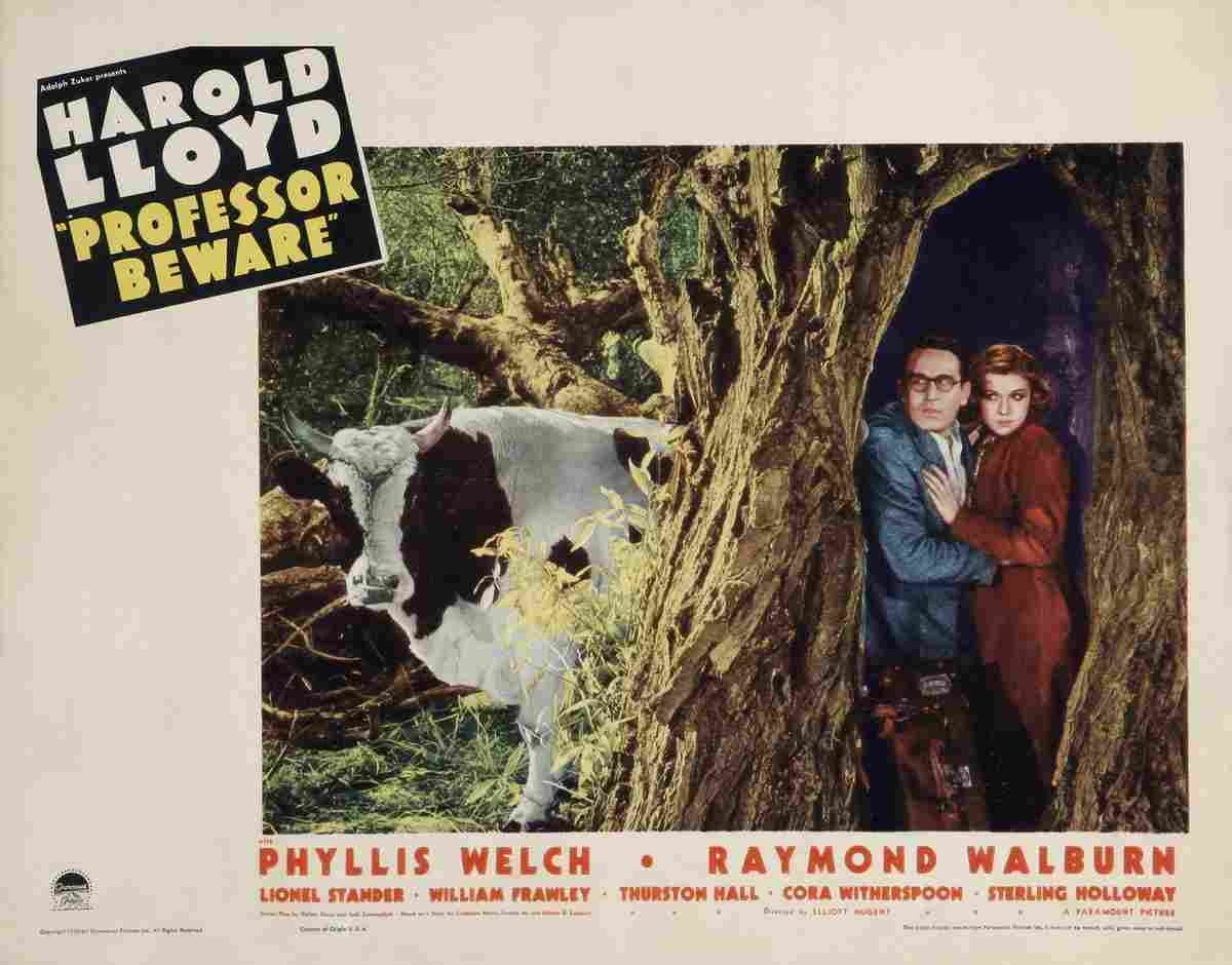 Professor Beware 03  film star poster A4 Photo Print