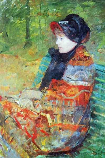 Profile of Lydia by Cassatt A4 Photo Print