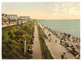 Promenade looking east Clacton on Sea Vintage A4 Photo Print